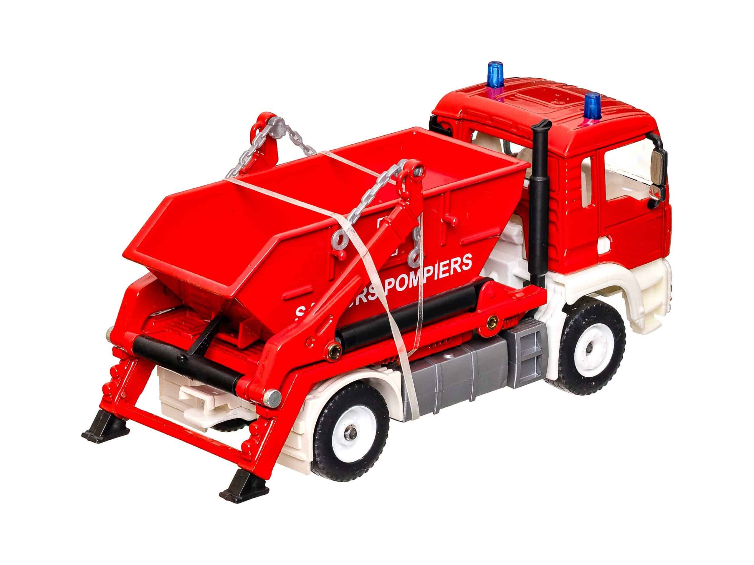 Siku 2103 Feuerwehr MAN Absetzkipper Sapeurs Pompiers 1:55 OVP 3 Siku 2103 Feuerwehr MAN Absetzkipper Sapeurs Pompiers 1:55 OVP – Bild 3