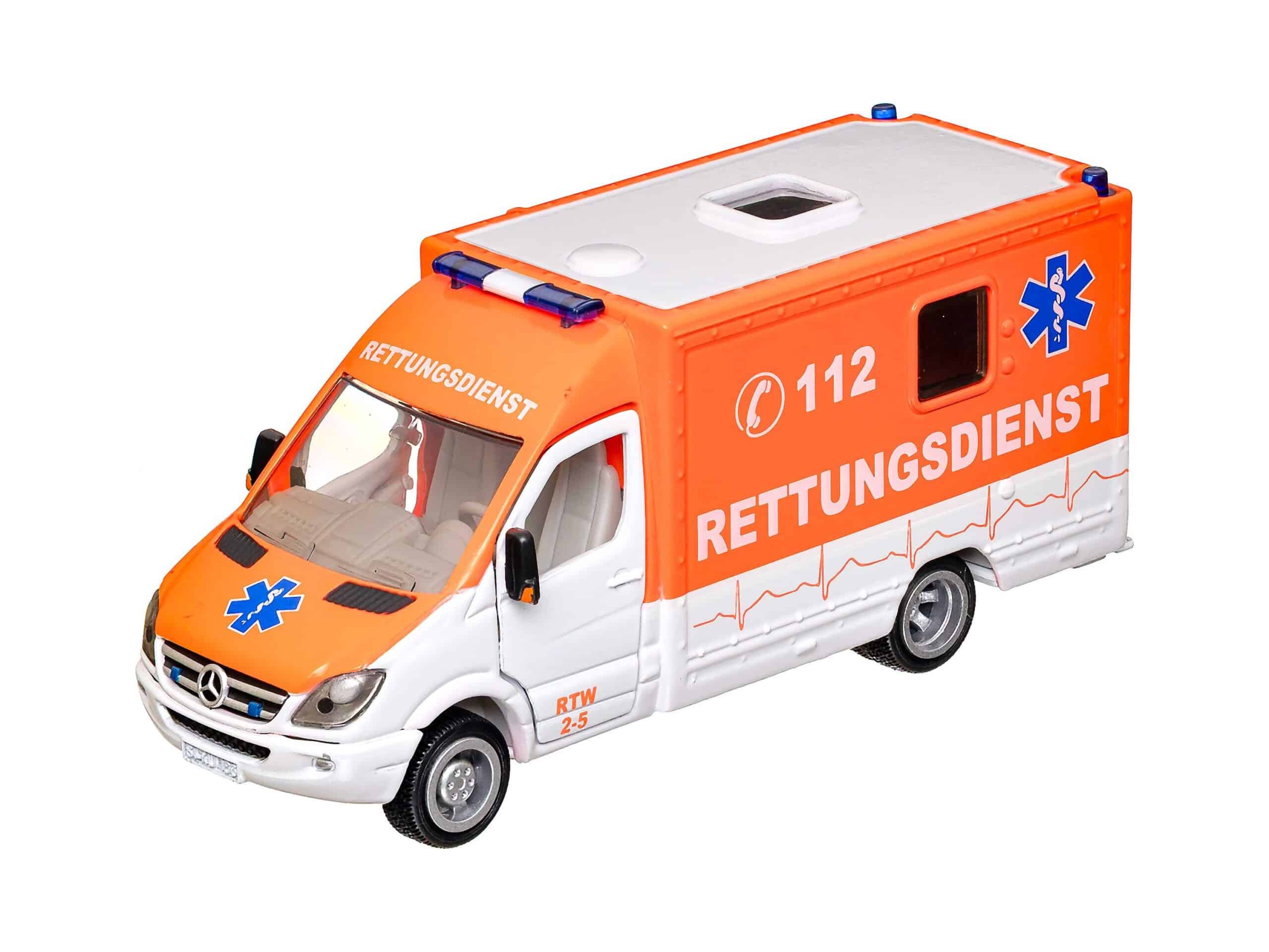 Siku 2108 Mercedes Rettungswagen 1:50 OVP 2 Siku 2108 Mercedes Rettungswagen 1:50 OVP – Bild 2