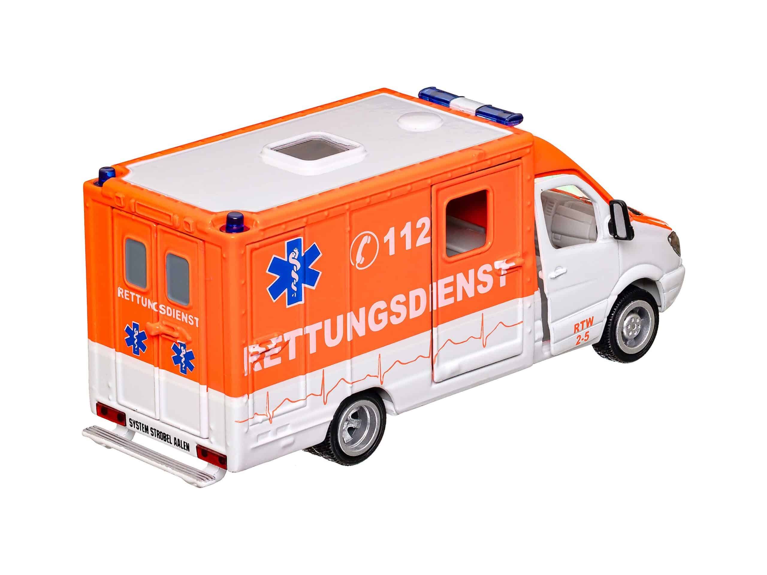 Siku 2108 Mercedes Rettungswagen 1:50 OVP 3 Siku 2108 Mercedes Rettungswagen 1:50 OVP – Bild 3