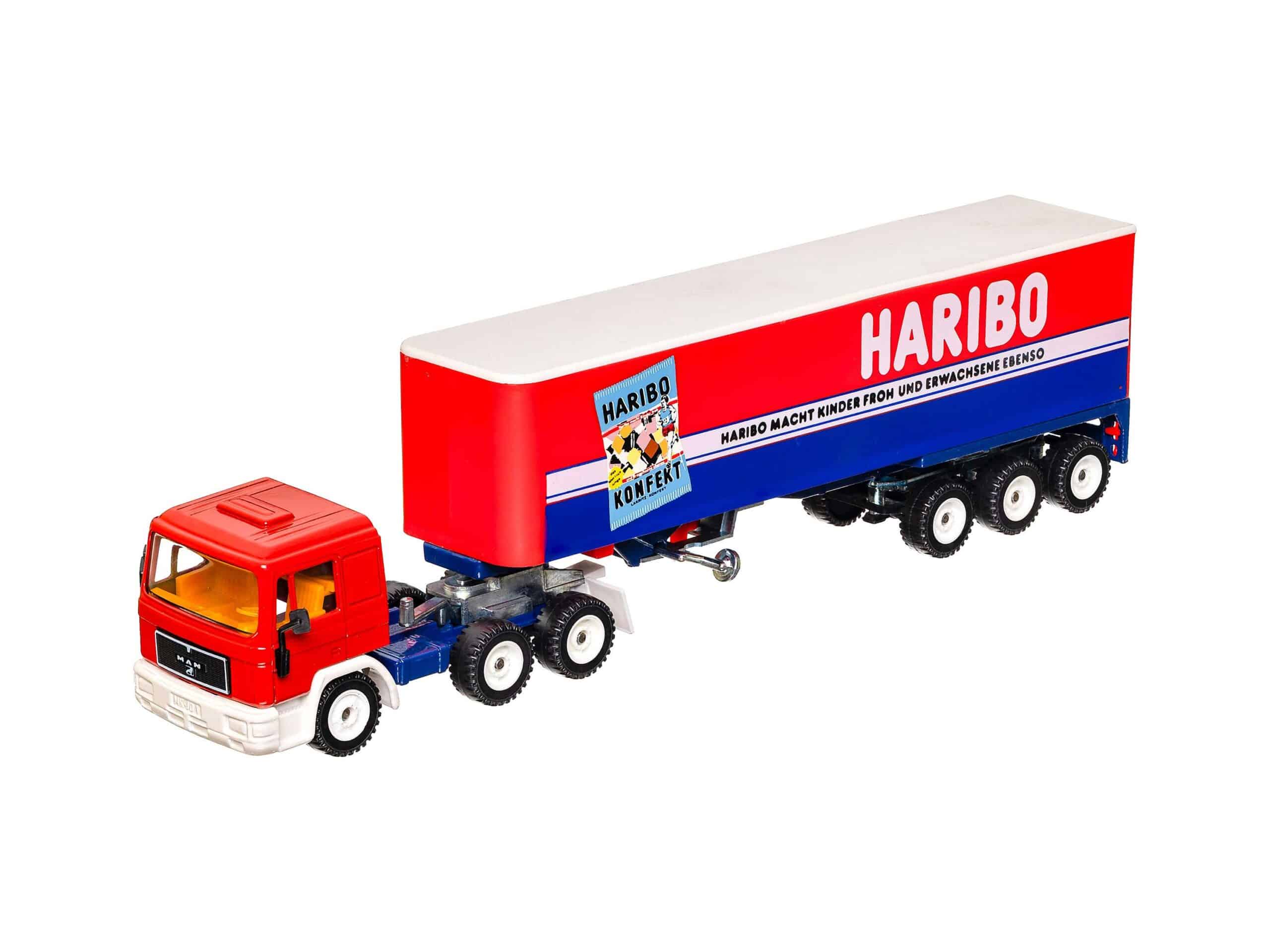 Siku 3119 MAN Koffer-Sattelzug (Haribo) 1:55 OVP 2 Siku 3119 MAN Koffer-Sattelzug (Haribo) 1:55 OVP – Bild 2