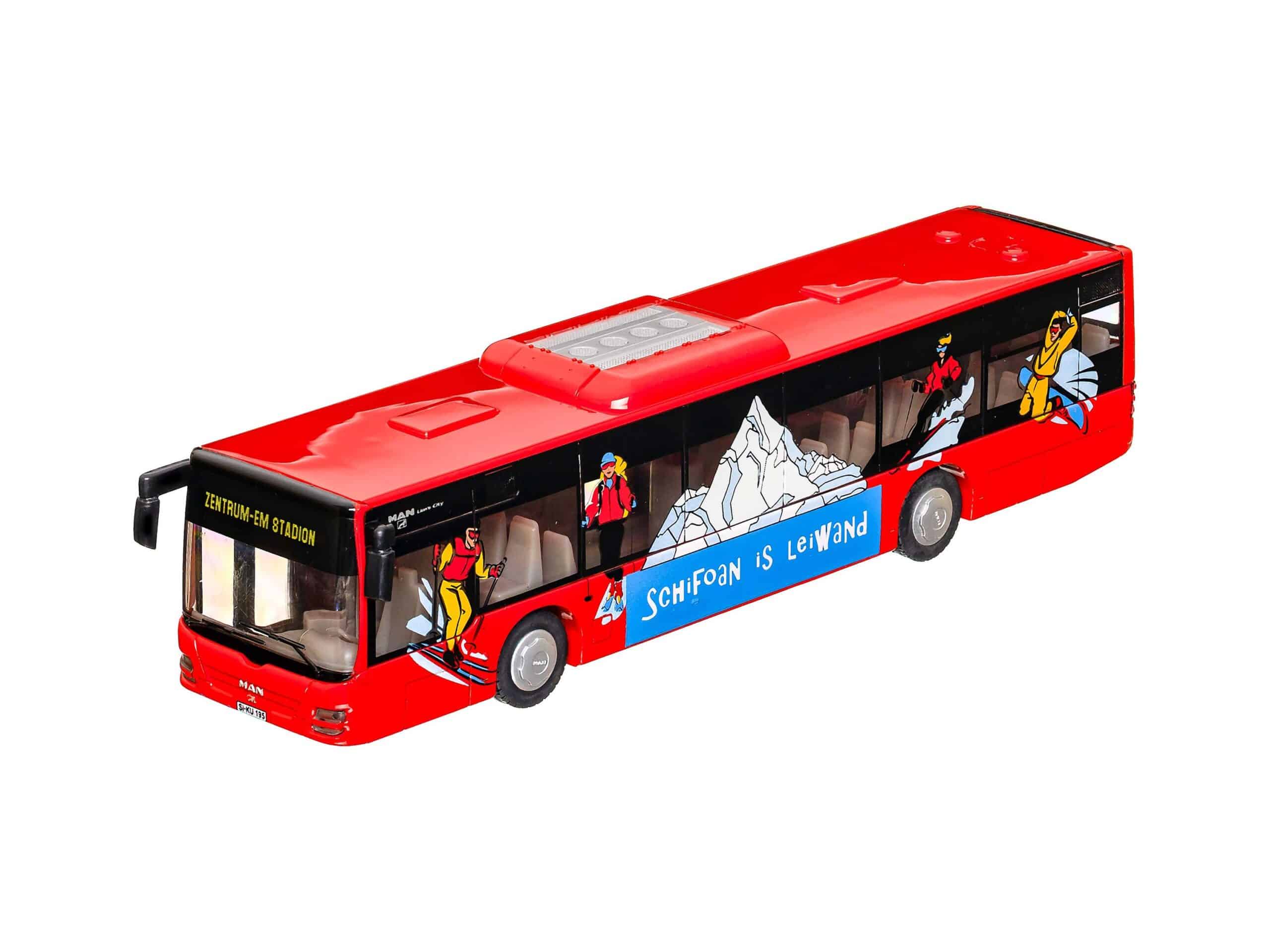 Siku 3734 MAN Stadtbus SchiFoan is LeiWand 1:50 OVP 2 Siku 3734 MAN Stadtbus SchiFoan is LeiWand 1:50 OVP – Bild 2