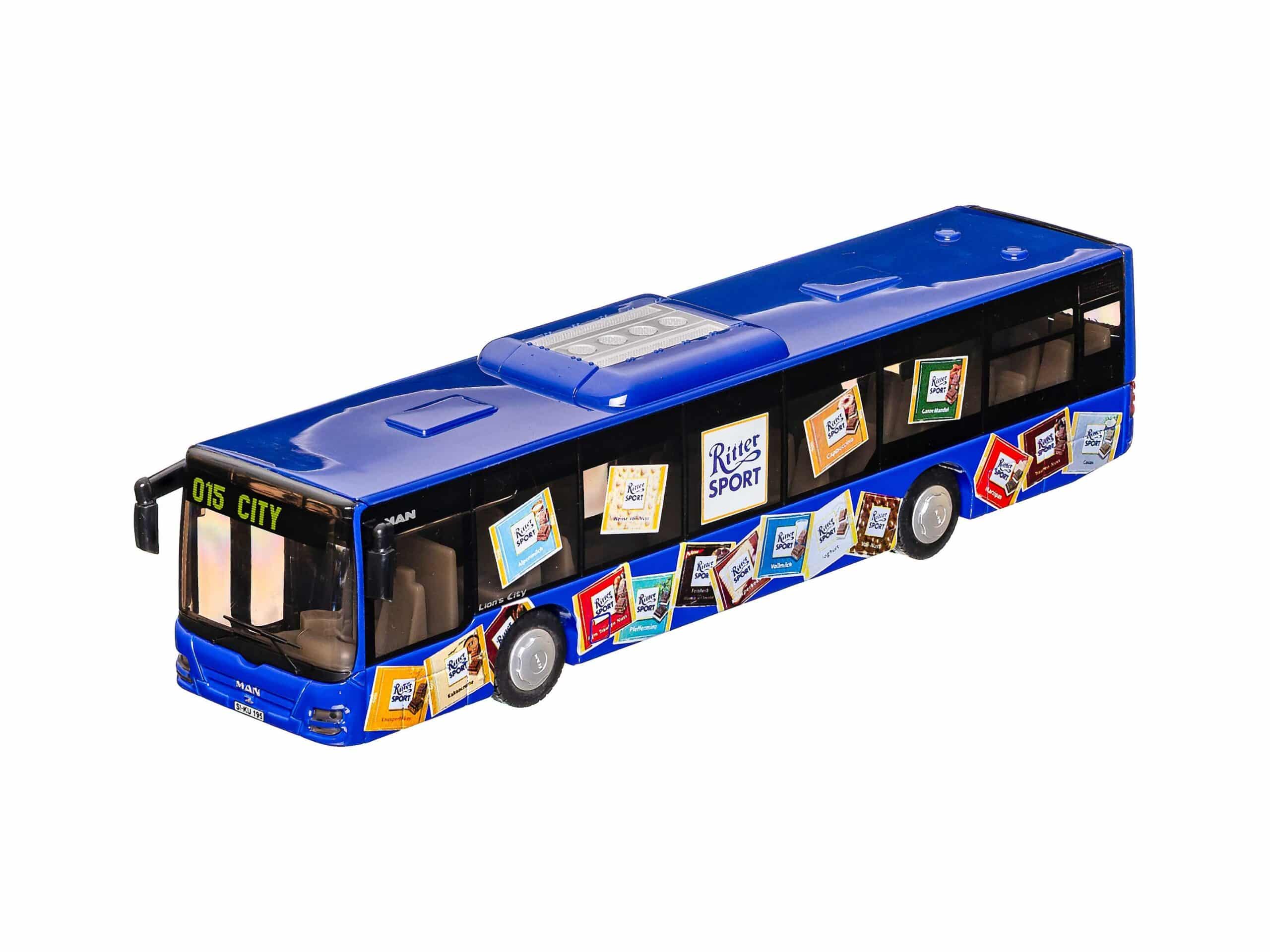 Siku 3734 MAN Stadtbus Ritter Sport 1:50 OVP 2 Siku 3734 MAN Stadtbus Ritter Sport 1:50 OVP – Bild 2
