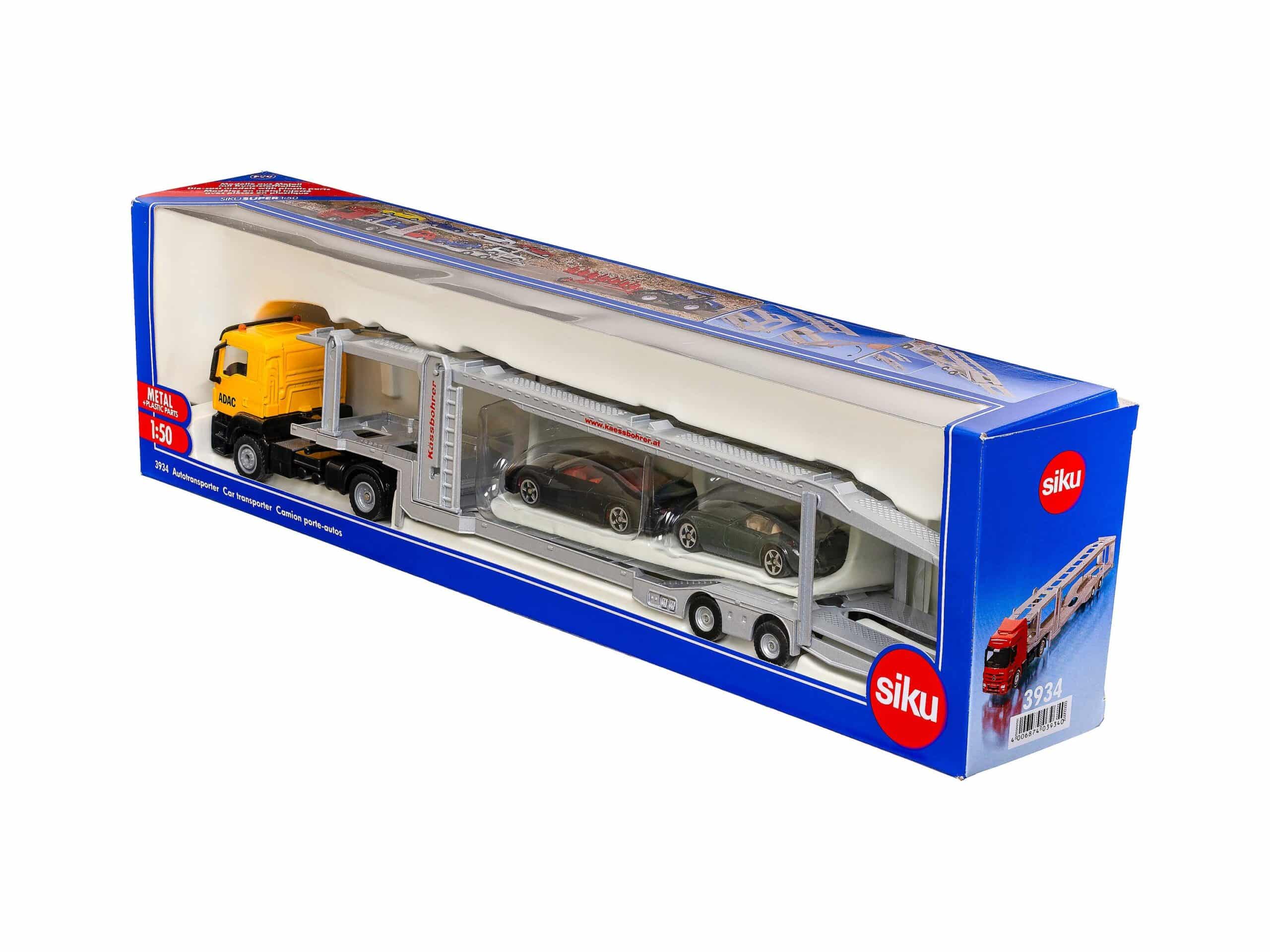 Siku 3934 MAN Autotransporter ADAC 1:50 OVP 1 Siku 3934 MAN Autotransporter ADAC 1:50 OVP