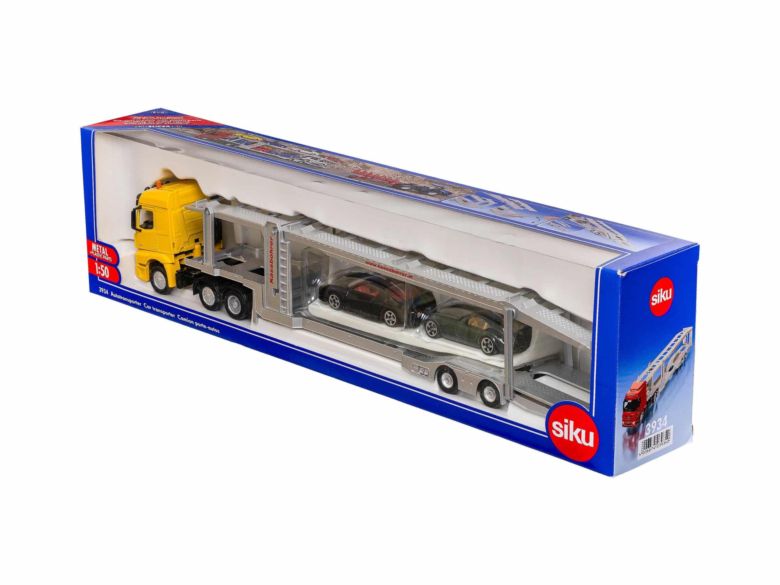 Siku 3934 Mercedes Autotransporter 1:50 OVP 1 Siku 3934 Mercedes Autotransporter 1:50 OVP