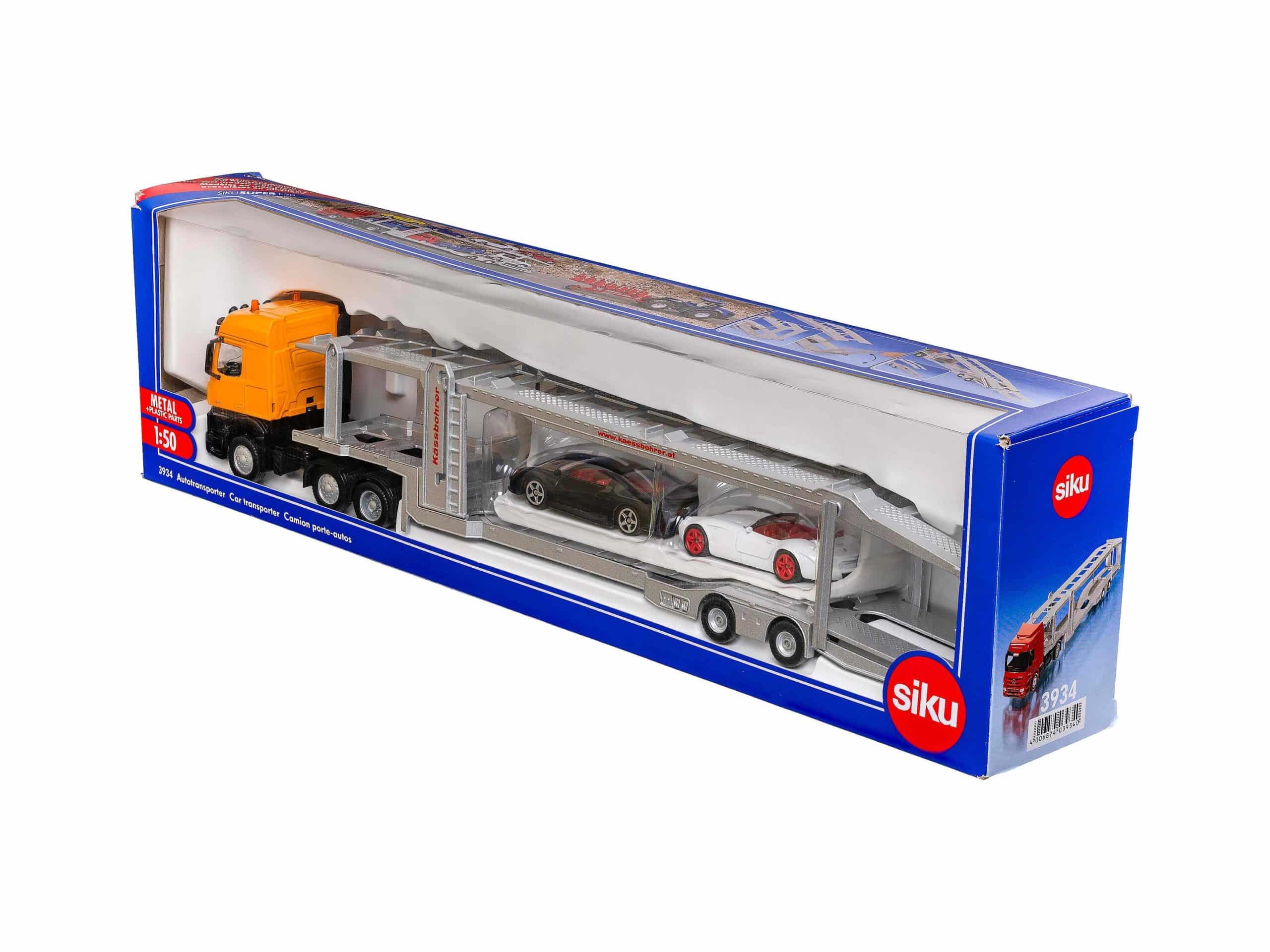 Siku 3934 Mercedes Autotransporter 1:50 OVP 1 Siku 3934 Mercedes Autotransporter 1:50 OVP
