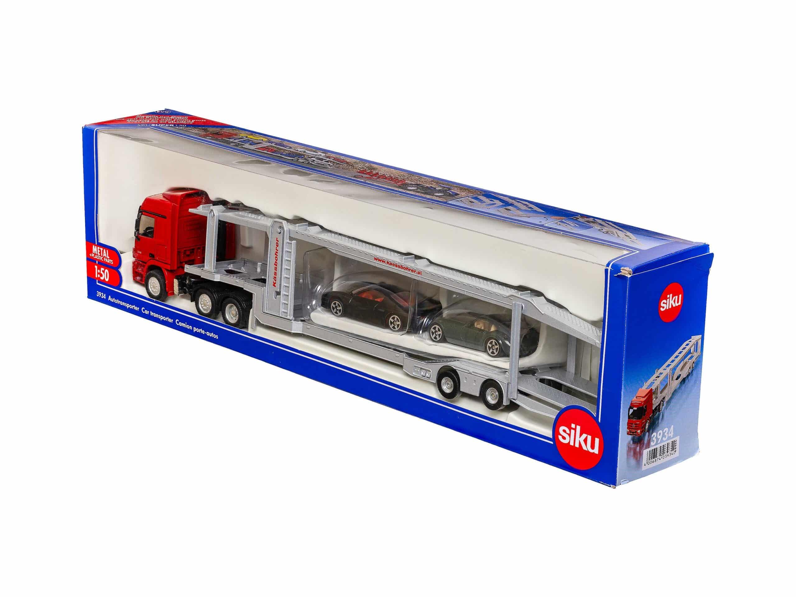 Siku 3934 Mercedes Autotransporter 1:50 OVP 1 Siku 3934 Mercedes Autotransporter 1:50 OVP