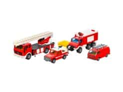 Siku 6313 Feuerwehr Set Drehleiter Löschfahrzeug Unimog 1:55 OVP 6 Siku 6313 Feuerwehr Set Drehleiter Löschfahrzeug Unimog 1:55 OVP – Bild 3