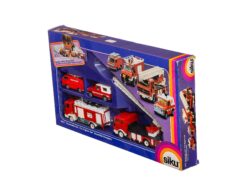 Siku 6313 Feuerwehr Set Drehleiter Löschfahrzeug Mercedes 1:55 OVP
