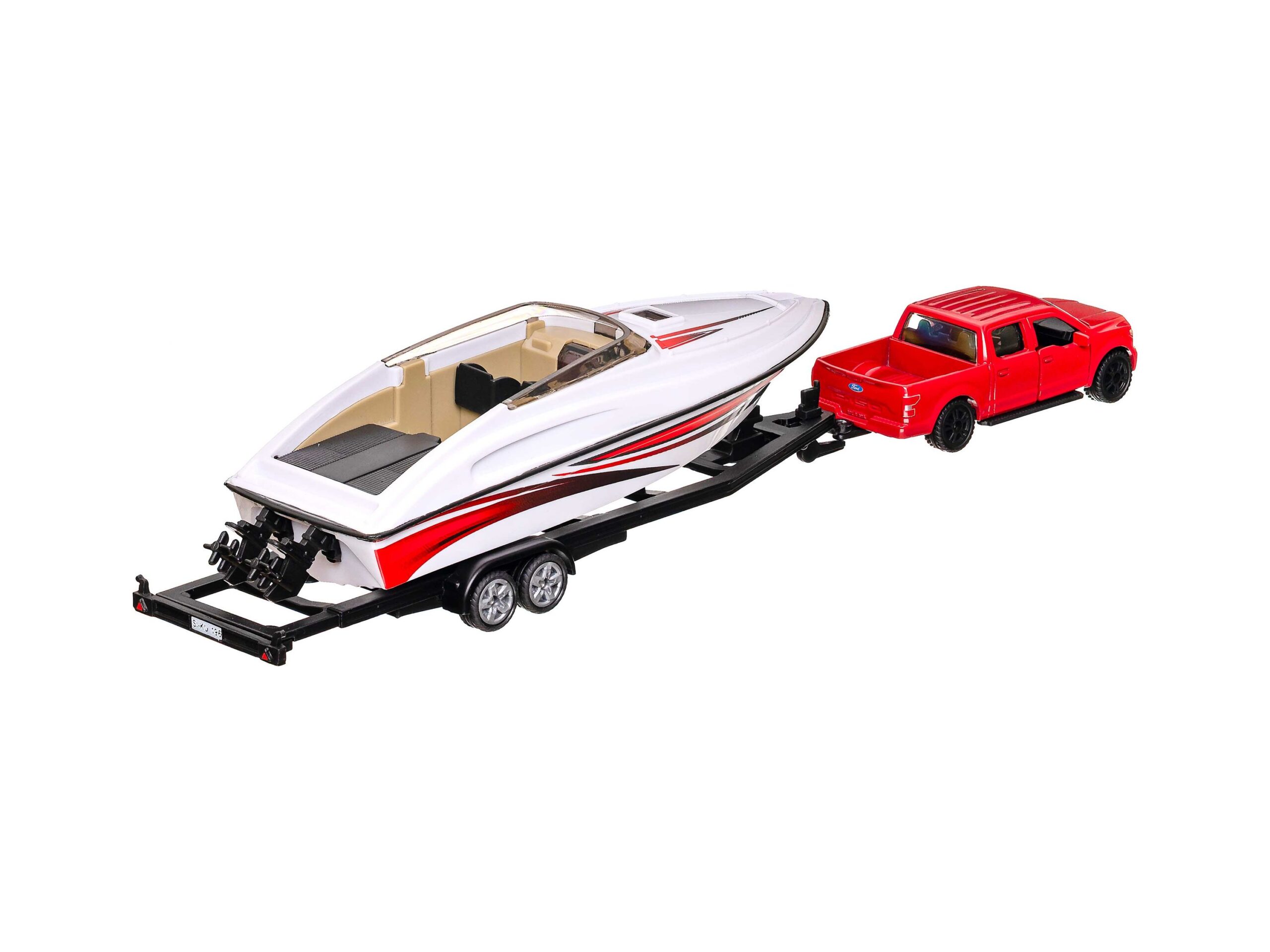 Siku 2568 Ford F150 mit Motorboot 1:50 OVP 3 Siku 2568 Ford F150 mit Motorboot 1:50 OVP – Bild 3
