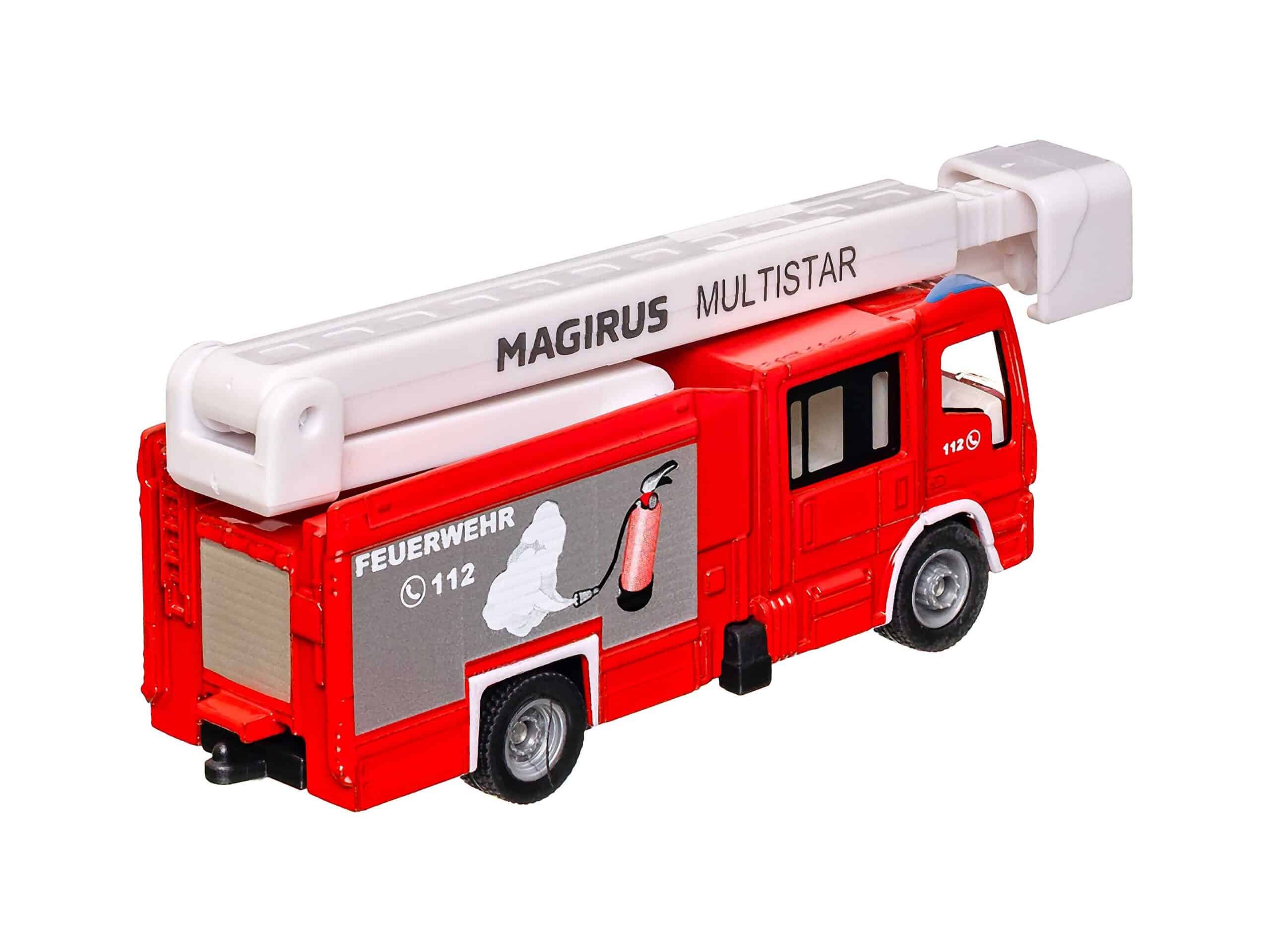 Siku 1749 Feuerwehr Magirus Multistar TLF mit Teleskopmast 1:87 OVP 3 Siku 1749 Feuerwehr Magirus Multistar TLF mit Teleskopmast 1:87 OVP – Bild 3