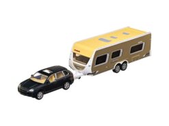 Siku 2542 PKW (Porsche) mit Wohnwagen 1:55 OVP – Bild 2