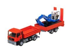 Siku 3920 LKW mit Raupenbagger (MAN) 1:55 OVP 4 Siku 3920 LKW mit Raupenbagger (MAN) 1:55 OVP – Bild 2