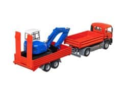 Siku 3920 LKW mit Raupenbagger (MAN) 1:55 OVP 5 Siku 3920 LKW mit Raupenbagger (MAN) 1:55 OVP – Bild 3