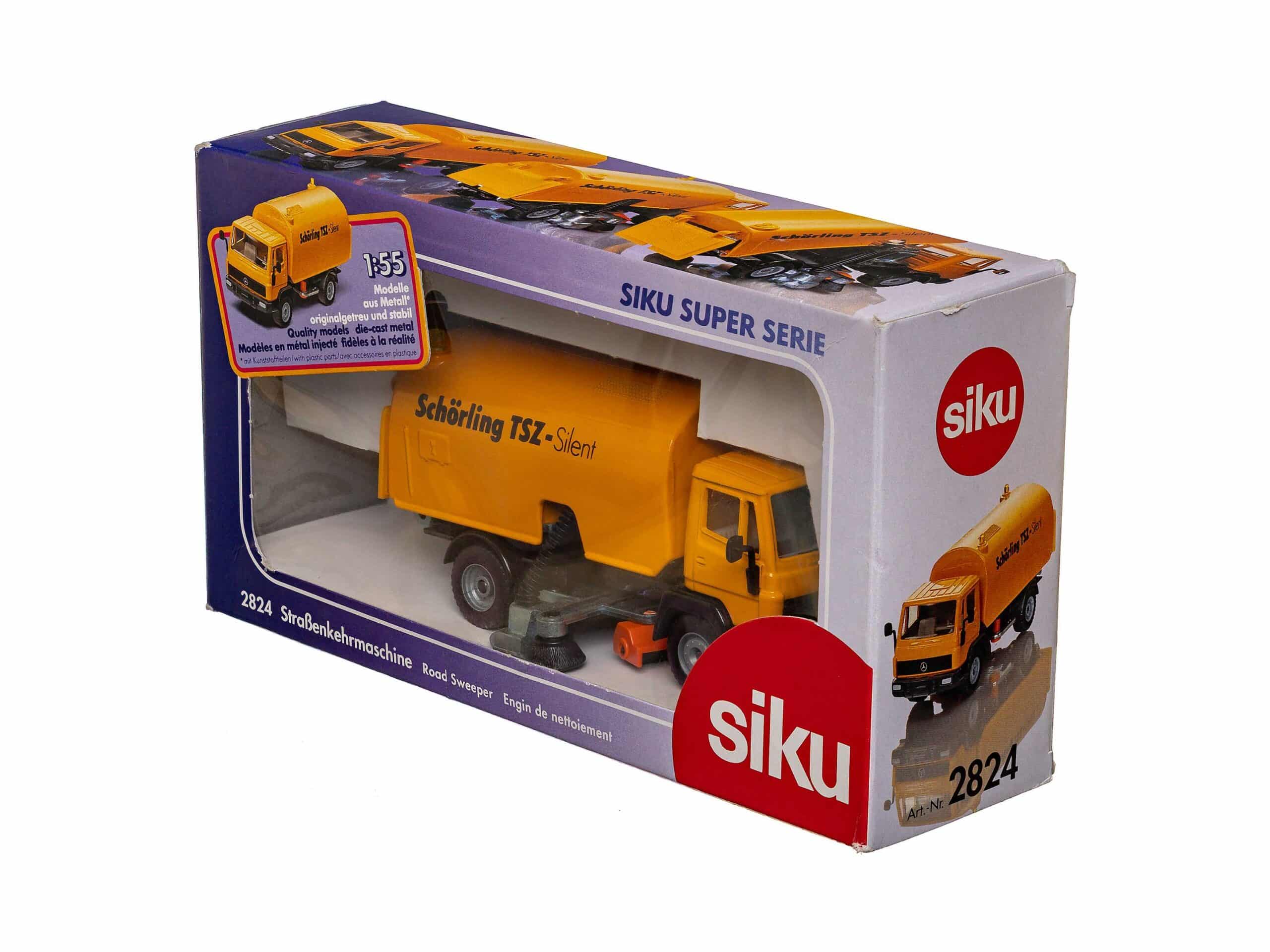 Siku 2824 Straßenkehrmaschine (Mercedes LN2) 1:55 OVP 1 Siku 2824 Straßenkehrmaschine (Mercedes LN2) 1:55 OVP