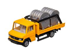 Siku 2017 Mercedes Vario Müllwagen mit 2 Mülltonnen 1:55 OVP 4 Siku 2017 Mercedes Vario Müllwagen mit 2 Mülltonnen 1:55 OVP – Bild 2