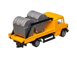 Siku 2017 Mercedes Vario Müllwagen mit 2 Mülltonnen 1:55 OVP 5 Siku 2017 Mercedes Vario Müllwagen mit 2 Mülltonnen 1:55 OVP – Bild 3