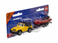 Siku 1658 Jeep mit Boot OVP