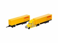 Siku 1806 DHL LKW Sattelzug Road Train 1:87 OVP – Bild 2