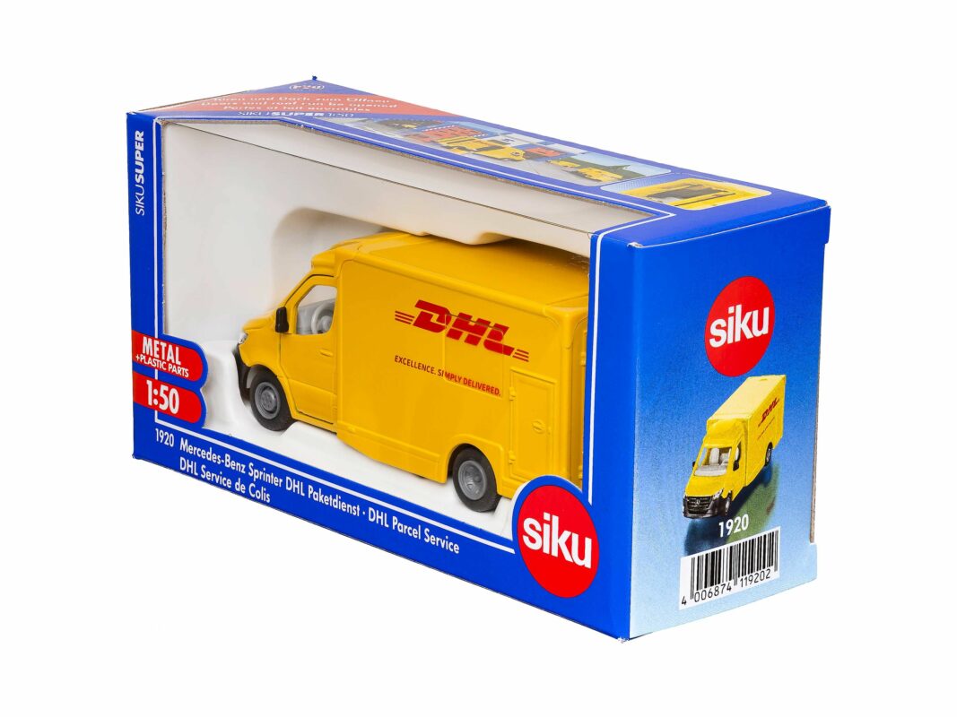 SIKU 1920 Mercedes Benz Sprinter UPS csomagszolgáltatás 1:50 modell autó - Németország, Új - nagykereskedelmi platform | B2B