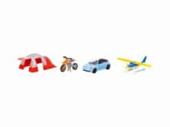 Siku 6325 Freizeit-Set VW Beetle Motorrad Flugzeug OVP – Bild 2