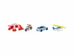 Siku 6325 Freizeit-Set VW Beetle Motorrad Flugzeug OVP – Bild 3