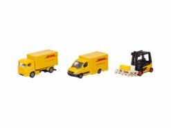 Siku 6335 DHL Logistik Set Transporter Gabelstapler OVP – Bild 2