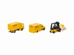 Siku 6335 DHL Logistik Set Transporter Gabelstapler OVP – Bild 3