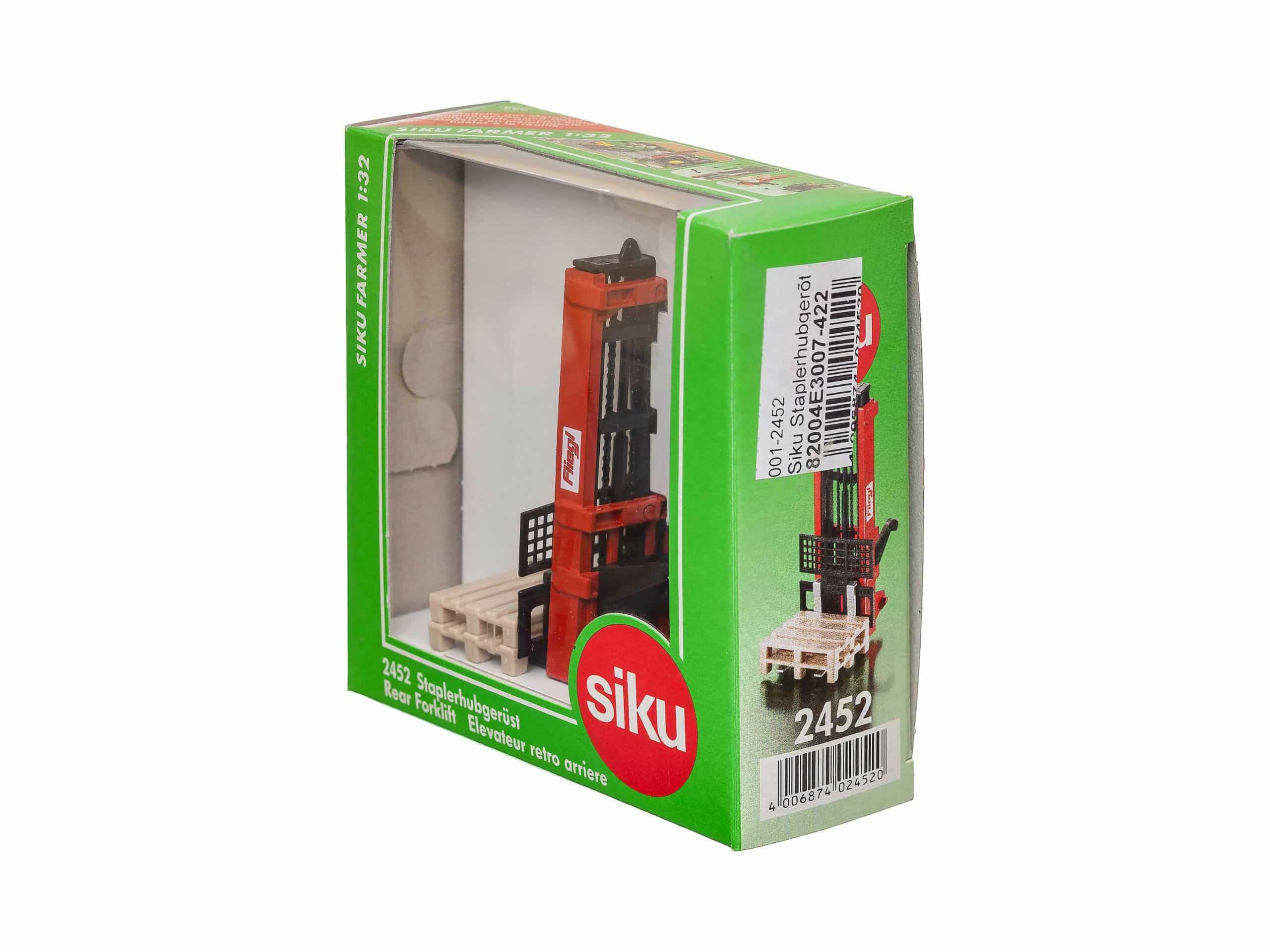 Siku Farmer 2452 Staplerhubgerüst für Traktor 1:32 OVP 1 Siku Farmer 2452 Staplerhubgerüst für Traktor 1:32 OVP