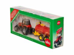 Siku Farmer 3757 Massey Ferguson 4270 mit Vakuum-Fasswagen 1:32 OVP