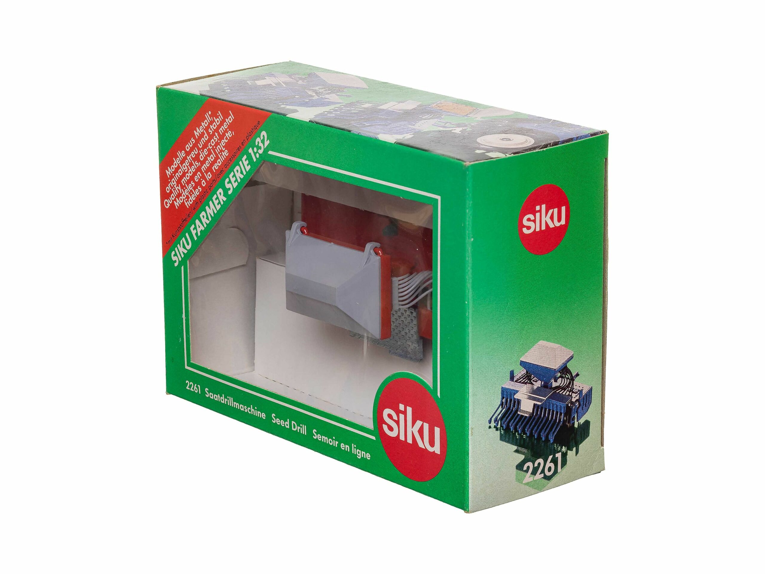 Siku Farmer 2261 Saatdrillmaschine Kverneland 1:32 OVP 1 Siku Farmer 2261 Saatdrillmaschine Kverneland 1:32 OVP