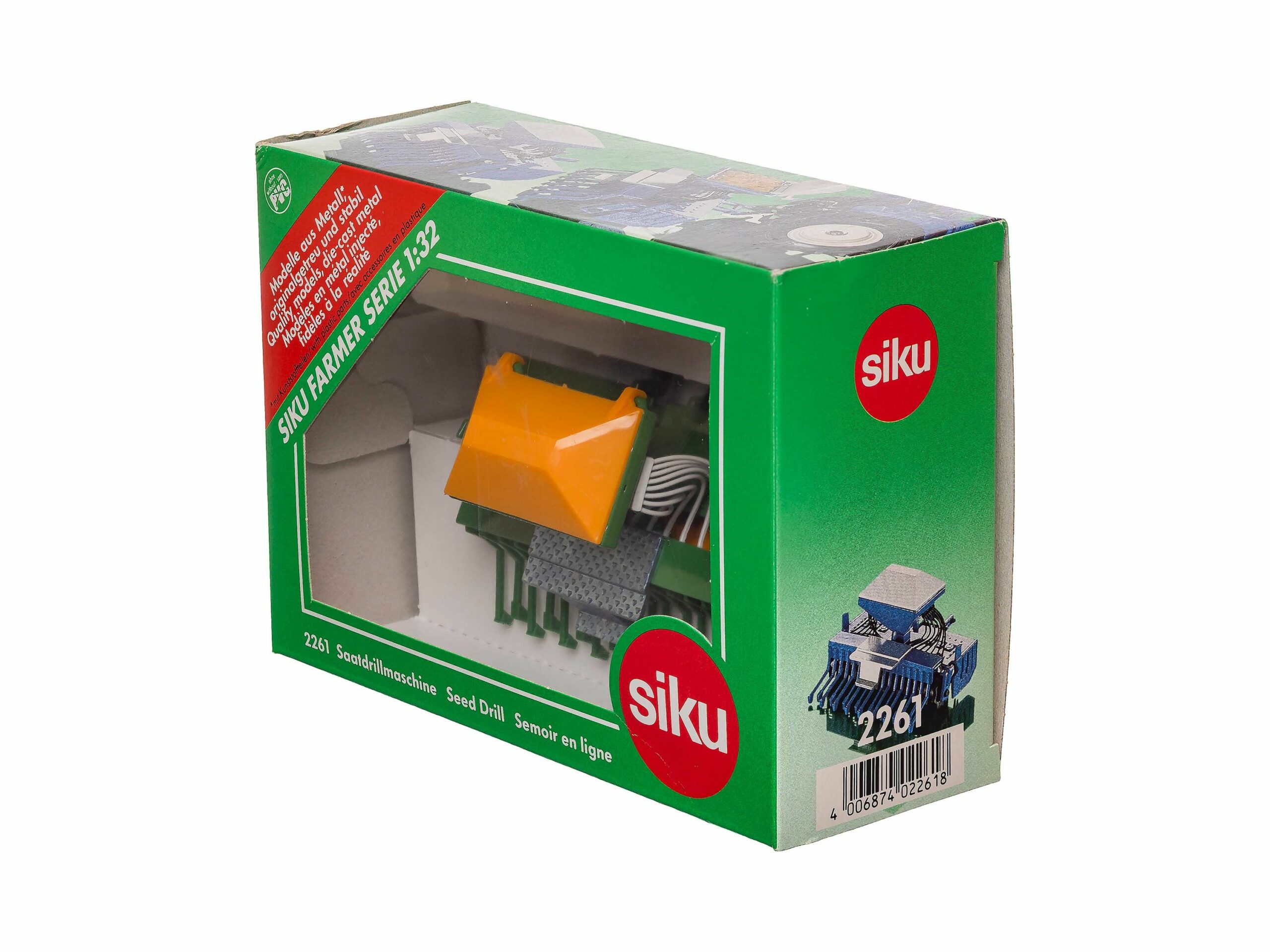 Siku Farmer 2261 Saatdrillmaschine 1:32 OVP 1 Siku Farmer 2261 Saatdrillmaschine 1:32 OVP