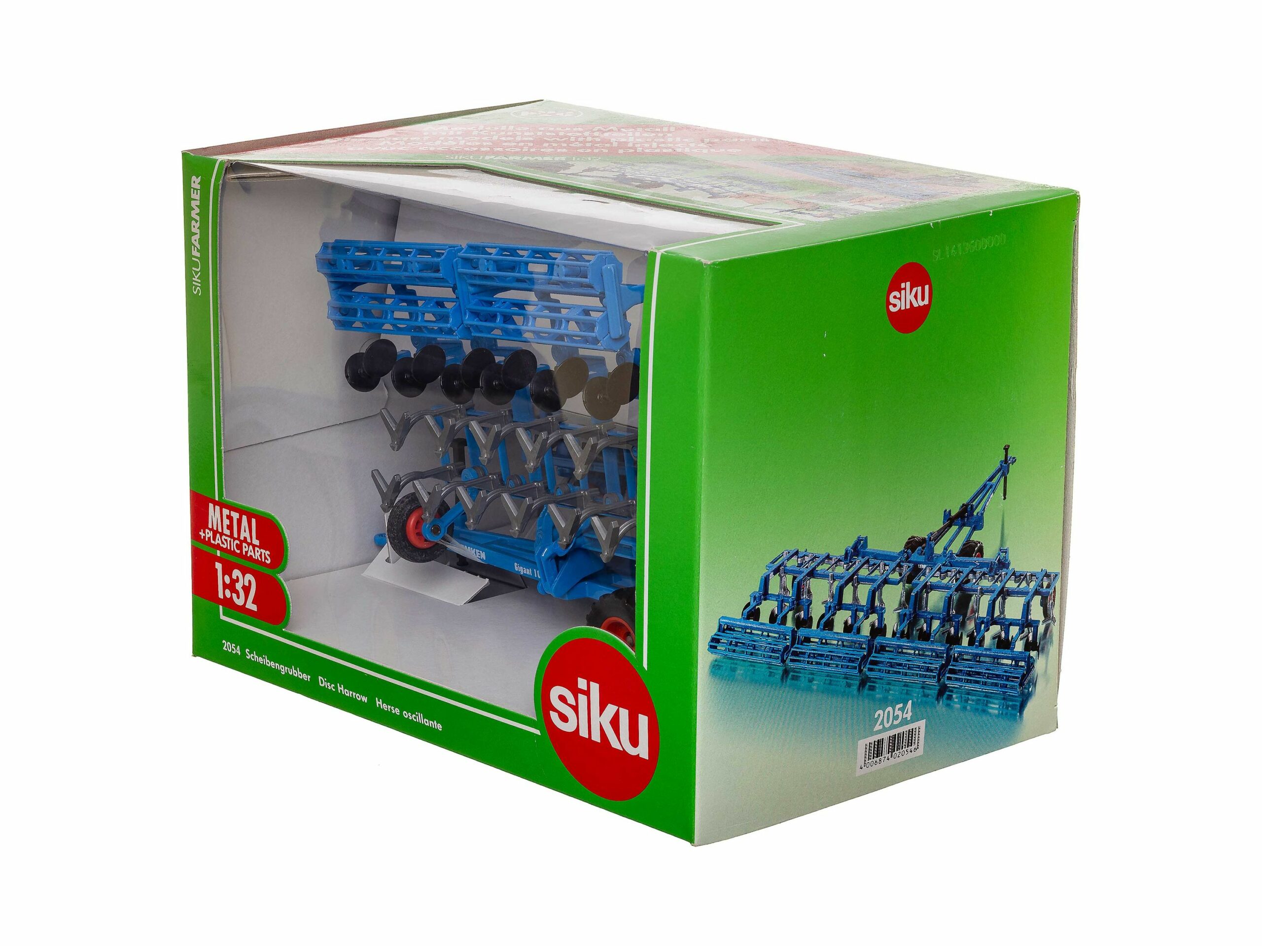 Siku Farmer 2054 Lemken Scheibengrubber 1:32 OVP 1 Siku Farmer 2054 Lemken Scheibengrubber 1:32 OVP