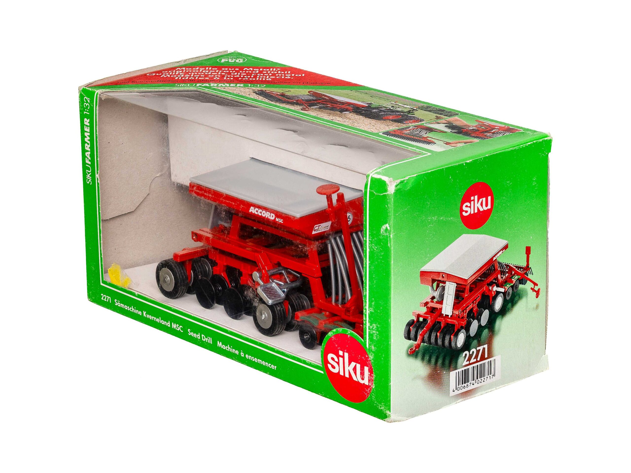 Siku Farmer 2271 Sämaschine Kverneland MSC 1:32 OVP 1 Siku Farmer 2271 Sämaschine Kverneland MSC 1:32 OVP