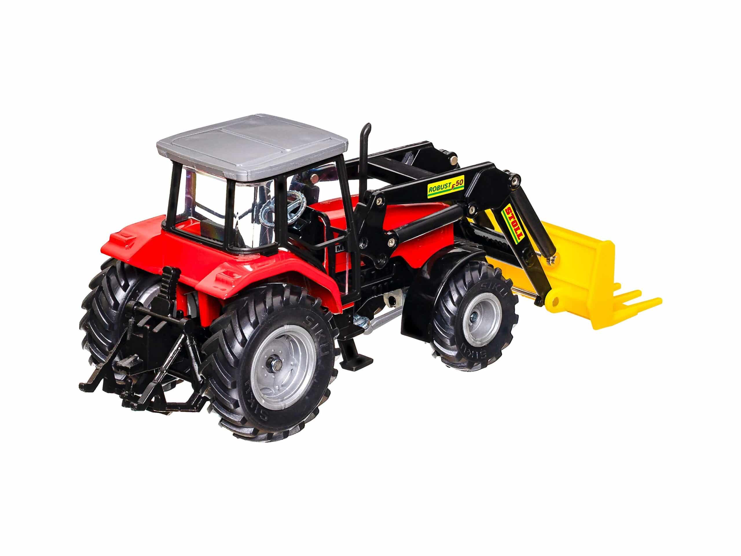 Siku Farmer 3555 Massey Ferguson 4270 mit Frontlader 1:32 OVP 3 Siku Farmer 3555 Massey Ferguson 4270 mit Frontlader 1:32 OVP – Bild 3