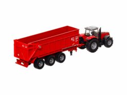 Siku 1844 Massey Ferguson Traktor mit Anhänger 1:87 OVP – Bild 3