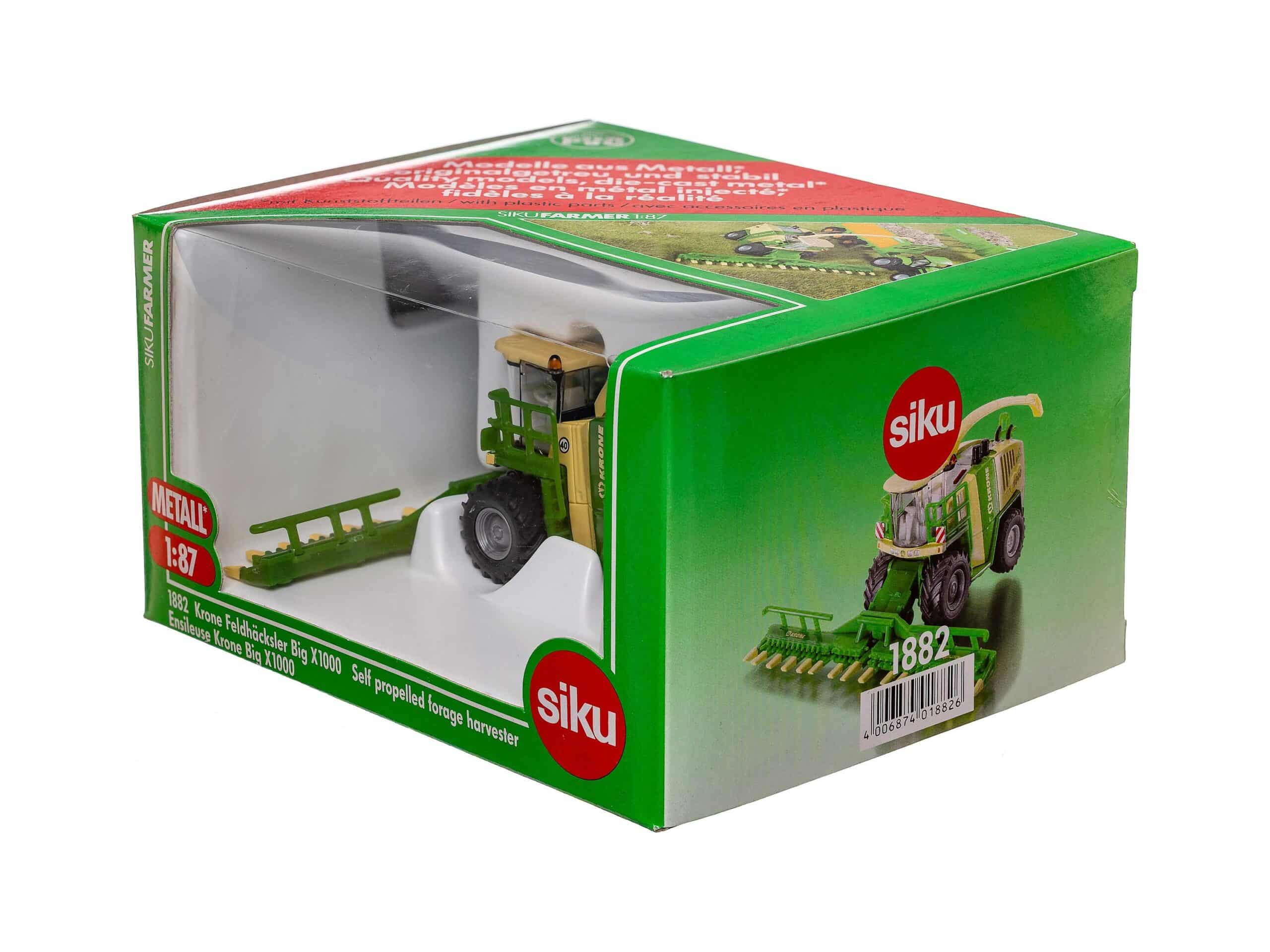 Siku Farmer 1882 Krone Feldhäcksler Big X1000 1:87 OVP 1 Siku Farmer 1882 Krone Feldhäcksler Big X1000 1:87 OVP