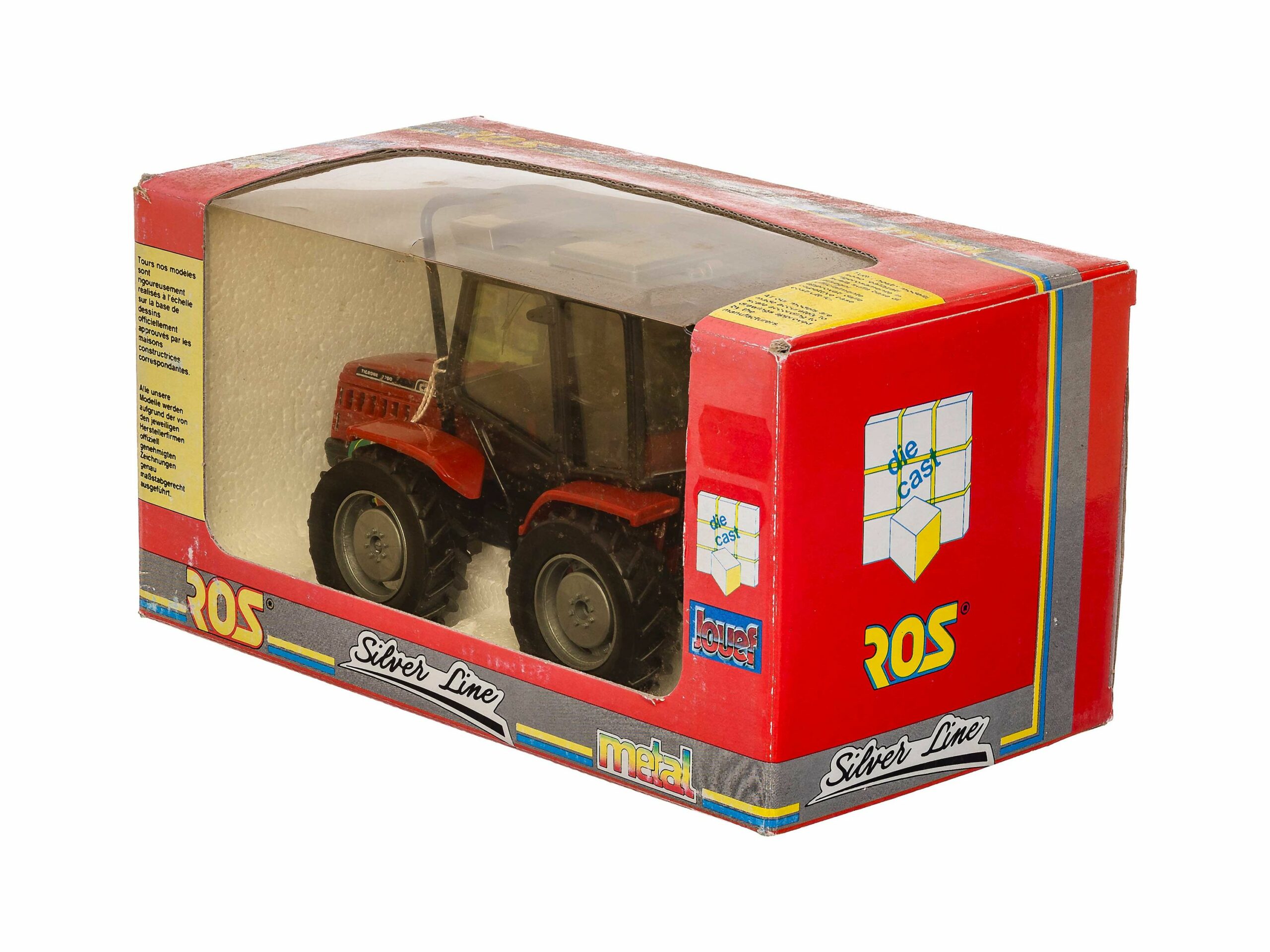 ROS 10309 Silver Line Trattore Carraro 1:25 OVP 1 ROS 10309 Silver Line Trattore Carraro 1:25 OVP