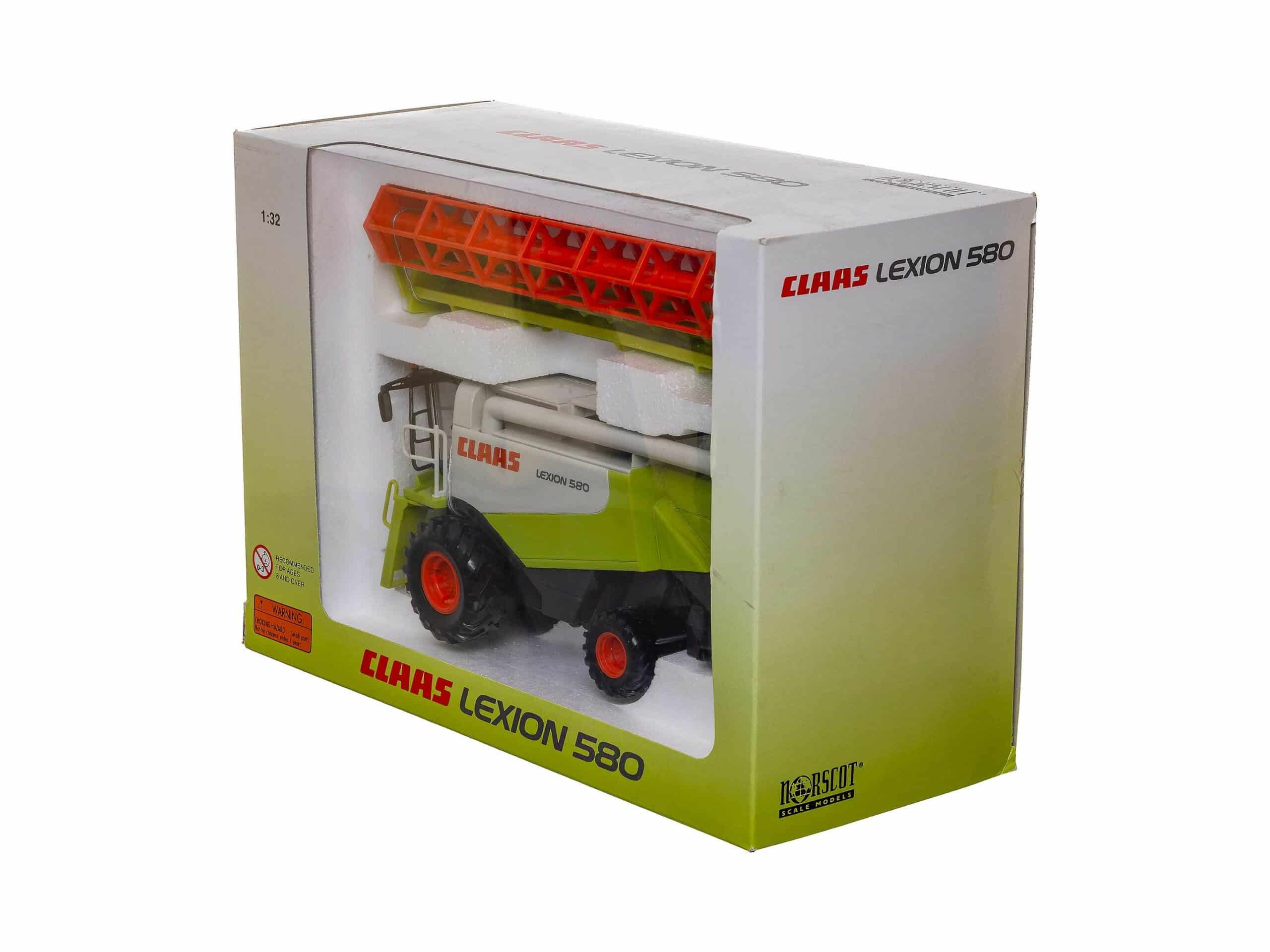 Norscot Claas Lexion 580 Mähdrescher Combine 1:32 OVP 1 Norscot Claas Lexion 580 Mähdrescher Combine 1:32 OVP