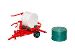 Britains 00213 Kverneland UN 7515 Rundballenwickler für Traktor 1:32 OVP – Bild 2