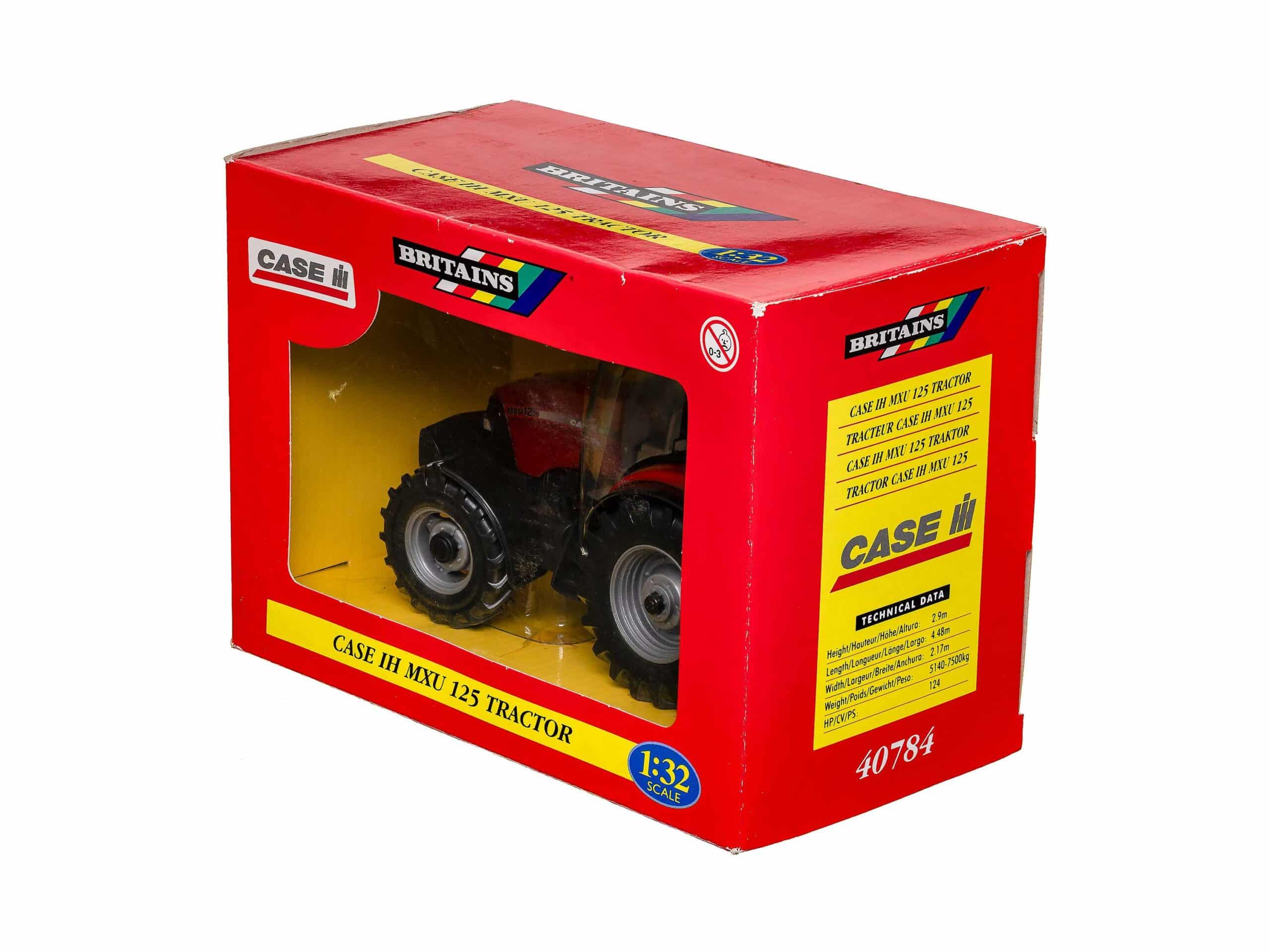 Britains 40784 Case IK MXU 125 Traktor 1:32 OVP 1 Britains 40784 Case IK MXU 125 Traktor 1:32 OVP