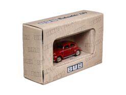 Bub 06100 VW Käfer 1960 dunkelrot 1:87 OVP