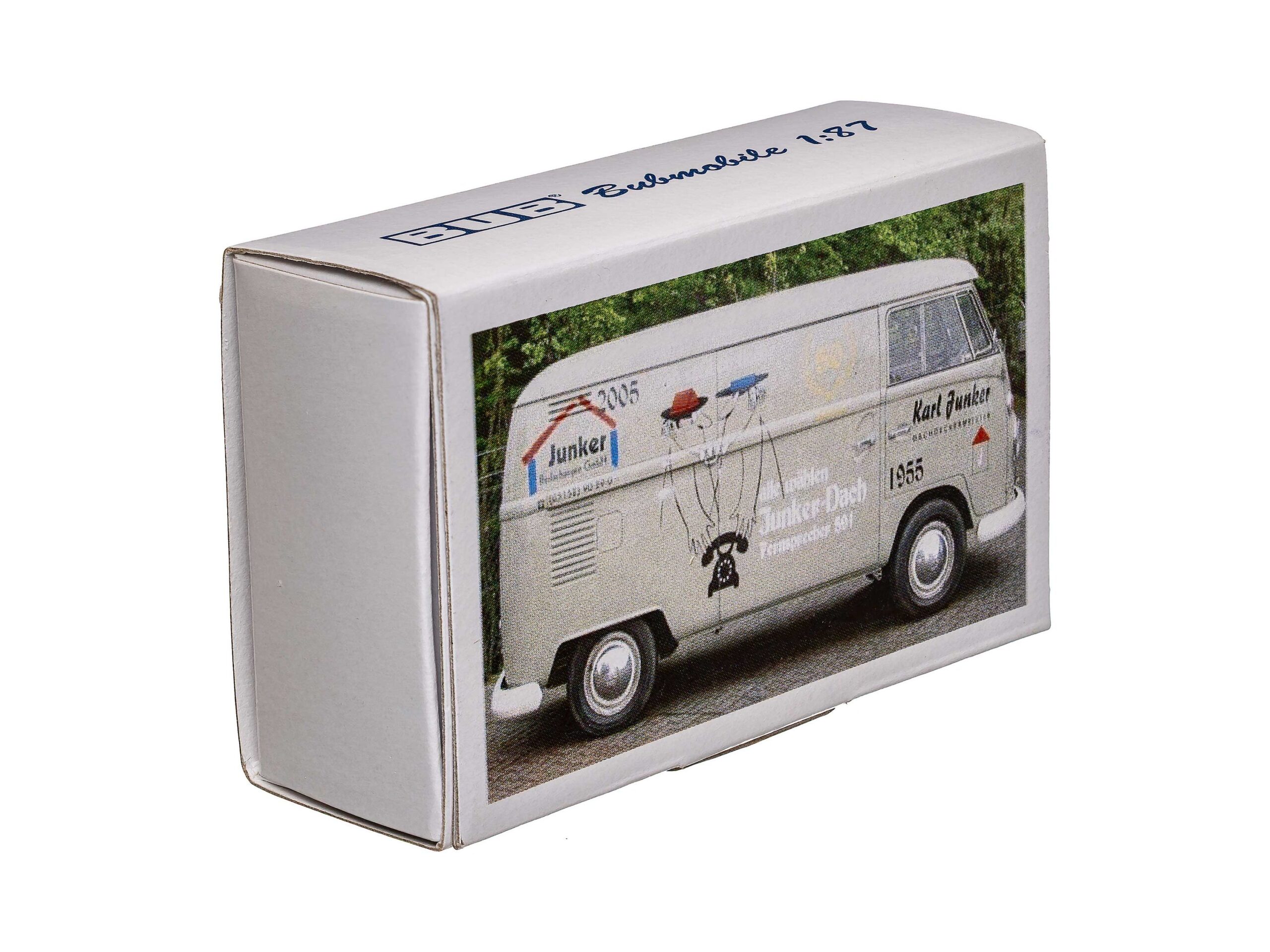 Bub VW Bus T1 Kastenwagen Juker Dach 2005 1:87 OVP 1 Bub VW Bus T1 Kastenwagen Juker Dach 2005 1:87 OVP