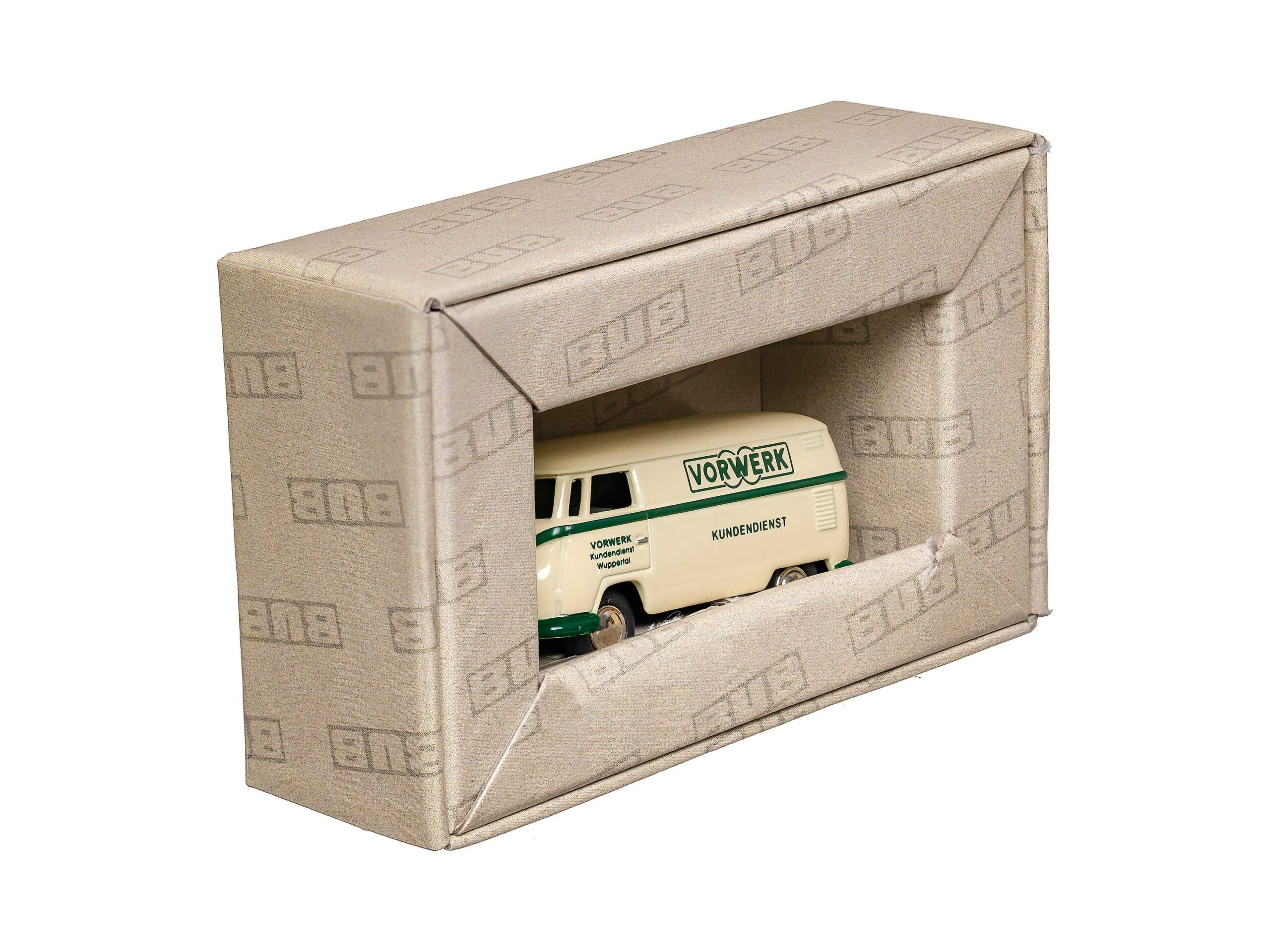 Bub VW Bus T1 Kastenwagen Vorwerk Kundendienst 1:87 OVP 2 Bub VW Bus T1 Kastenwagen Vorwerk Kundendienst 1:87 OVP – Bild 2