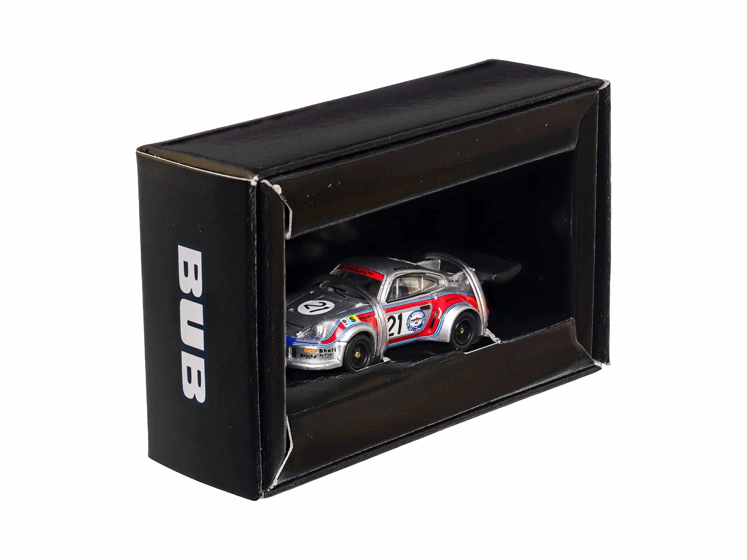 Bub 08552 Porsche 911 Carrera RSR Turbo 2.1 Martini Porsche Racing 21 Edition 2007 1:87 OVP 2 Bub 08552 Porsche 911 Carrera RSR Turbo 2.1 Martini Porsche Racing 21 Edition 2007 1:87 OVP – Bild 2