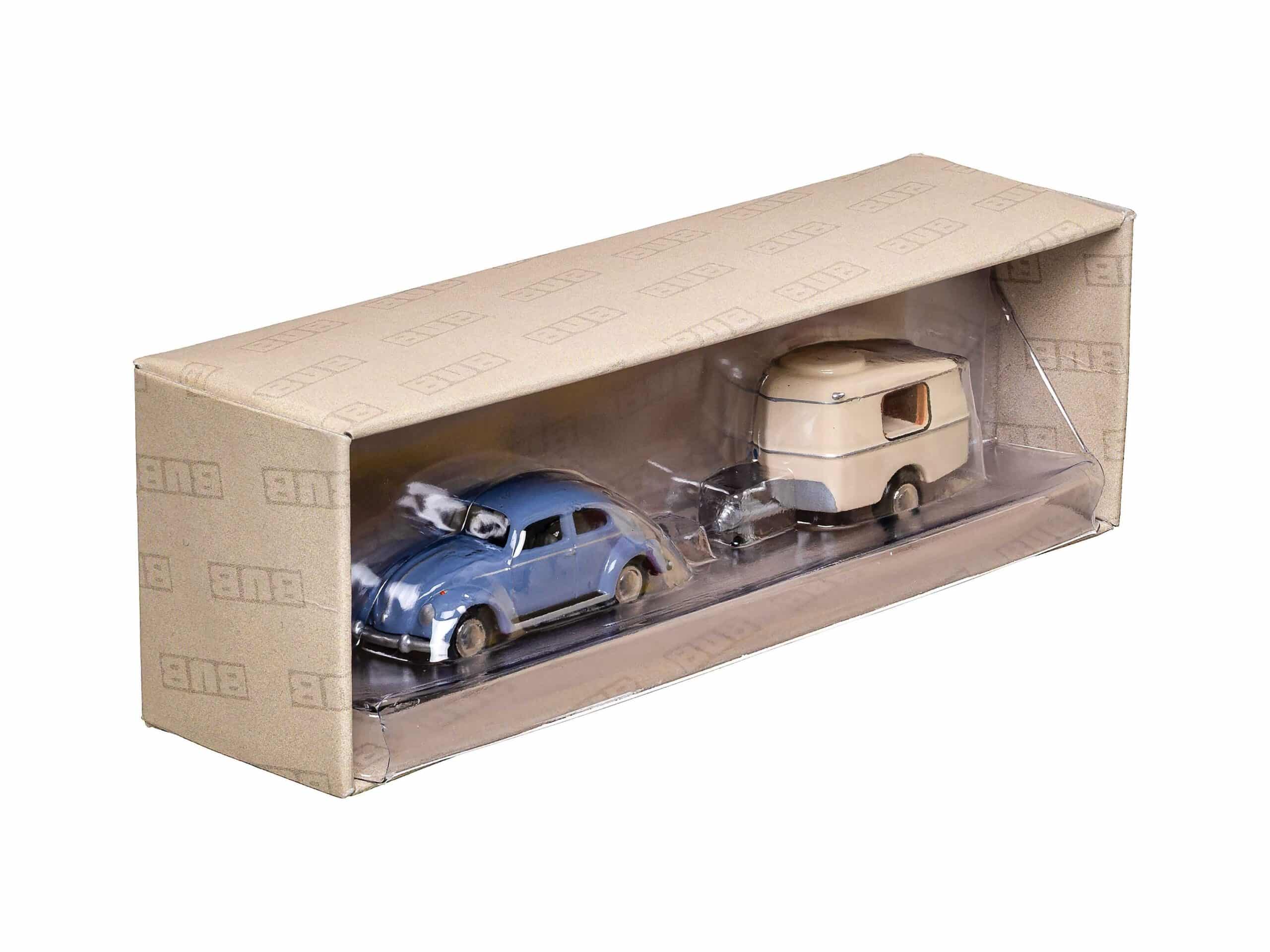 Bub 06106 VW Käfer mit Eriba Puck Wohnwagen Edition 2007 1:87 OVP 2 Bub 06106 VW Käfer mit Eriba Puck Wohnwagen Edition 2007 1:87 OVP – Bild 2