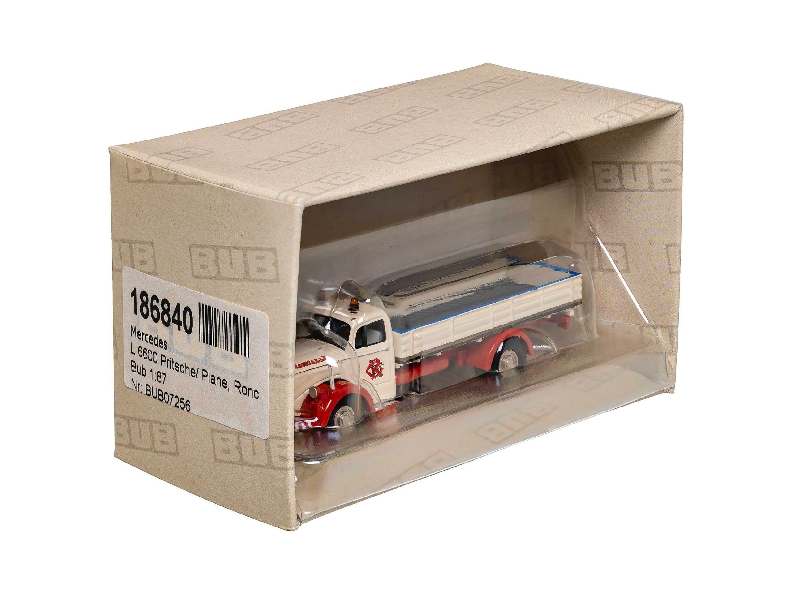 Bub 07256 Mercedes Benz L6600 Zirkus Roncalli 1:87 OVP 2 Bub 07256 Mercedes Benz L6600 Zirkus Roncalli 1:87 OVP – Bild 2