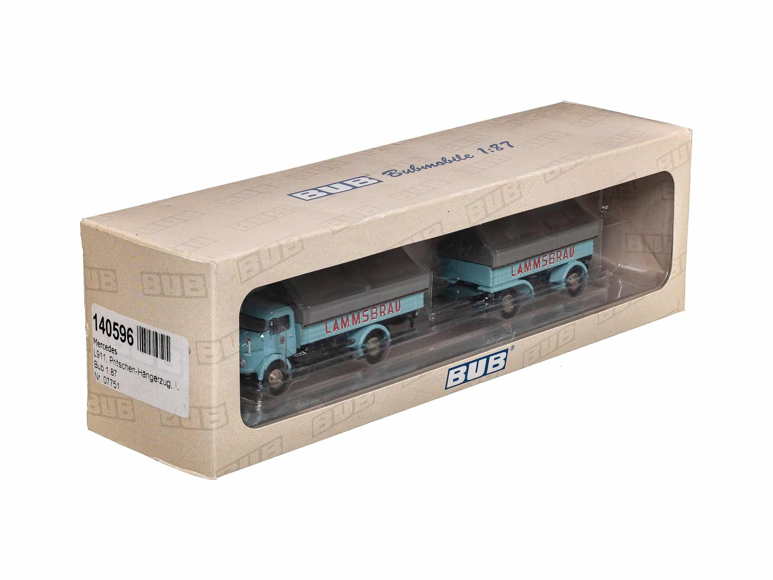 Bub 07751 Mercedes Benz L911 Lammsbräu Edition 2007 1:87 OVP 1 Bub 07751 Mercedes Benz L911 Lammsbräu Edition 2007 1:87 OVP