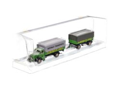 Bub Mercedes Benz L6600 mit Anhänger Schenker 1:87 OVP – Bild 2