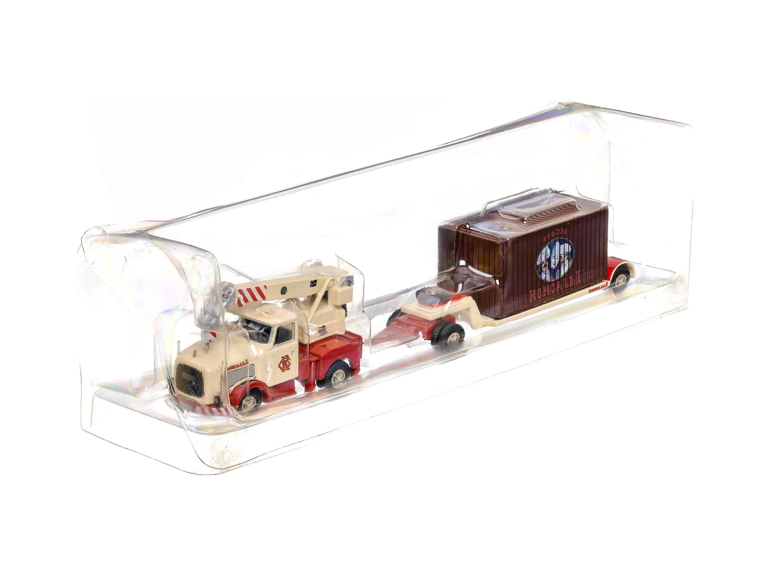 Bub Kaelble K632 mit Tieflade-Anhänger Circus Roncalli 1:87 OVP 2 Bub Kaelble K632 mit Tieflade-Anhänger Circus Roncalli 1:87 OVP – Bild 2