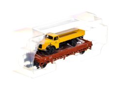 Piko 72029 Rungenwagen mit Bub Mercedes LKW Deutsche Post 1:87 OVP 3 Piko 72029 Rungenwagen mit Bub Mercedes LKW Deutsche Post 1:87 OVP – Bild 2